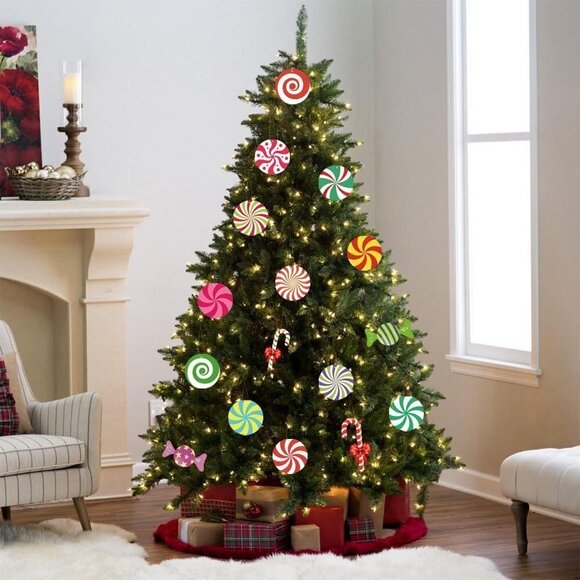 16 PCS Double Sided Christmas Hanging Decorations - Picture 5 of 6